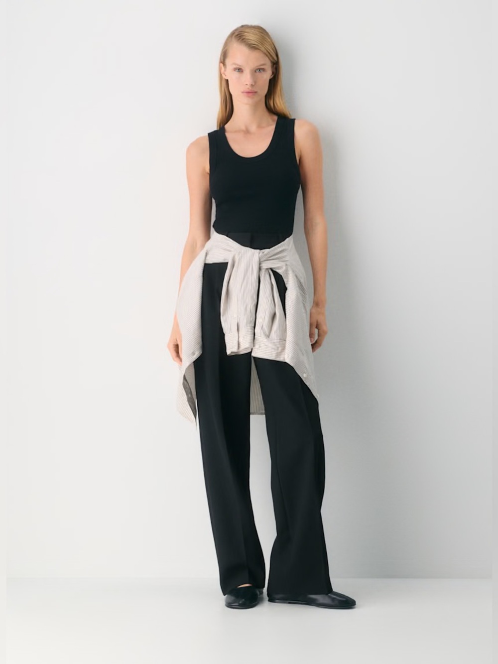 Aritzia The Effortless Pant | High Waisted Wide Leg Trouser | NWT